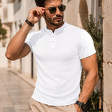 Camisa Polo Manga Curta Com Bolso Embutido