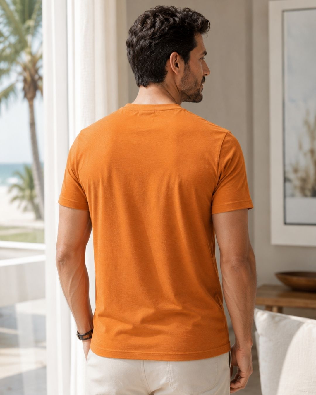Camiseta Gola Padre Manga Curta Básica