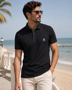 Camisa Polo Manga Curta Piquet Com Bordado Fronta