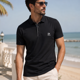 Camisa Polo Manga Curta Piquet Com Bordado Fronta