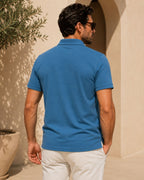 Camisa Polo Manga Curta Com Botões