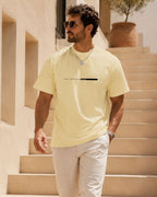 Camiseta Oversized Gola Careca Estampa Tipográfica